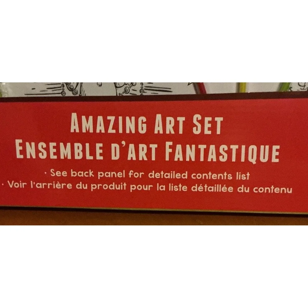 Dr. Suess The Grinch Amazing Art Set, 4 Canvases To‎ Paint, New In Sealed Box